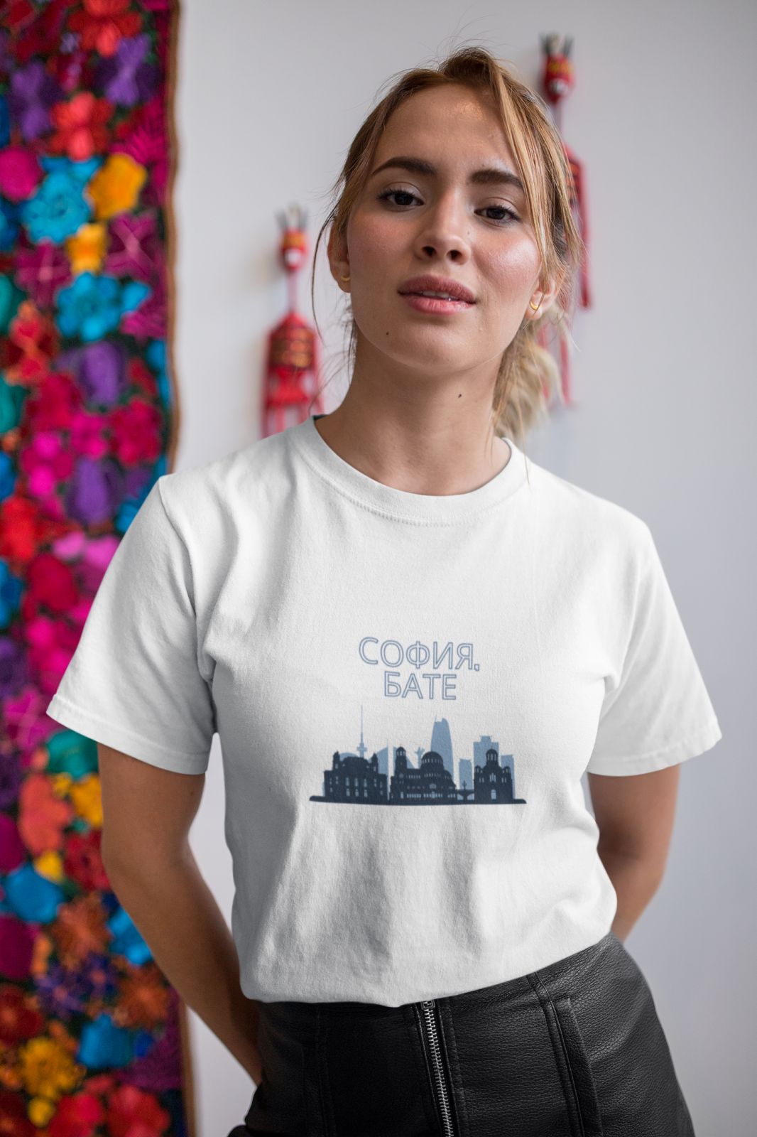 Дамска тениска "София, бате"